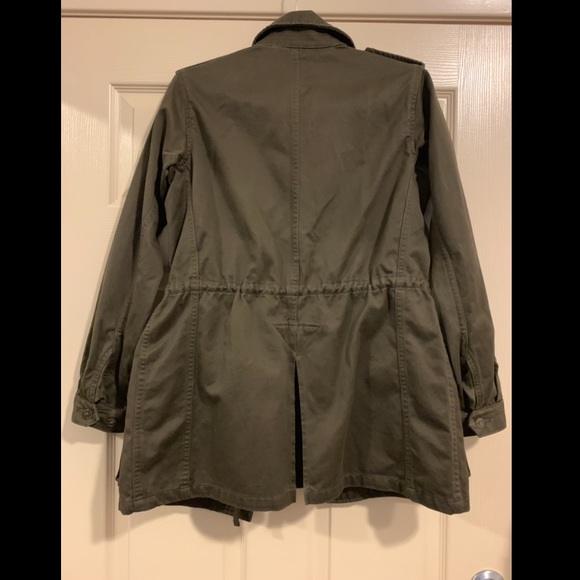 Army Green Utility Jacket - Picture 2 of 2